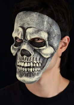 Classic Skull Mask For Adults -Halloween Night Deals Store classic skull mask alt 4