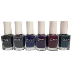 Color Club: 6pc Nail Polish Bundle, Dark & Mysterious