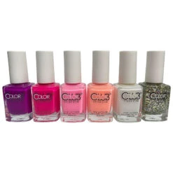 Color Club: 6pc Nail Polish Bundle, Girls Night