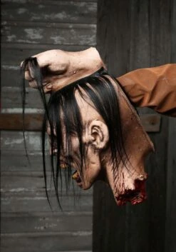 Beheaded Severed Corpse Head Prop 9 Beheaded Severed Corpse Head Prop -Halloween Night Deals Store corpse beheaded severed head prop alt 2