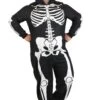 Plus Size Cozy Skeleton Adult Costume Onesie