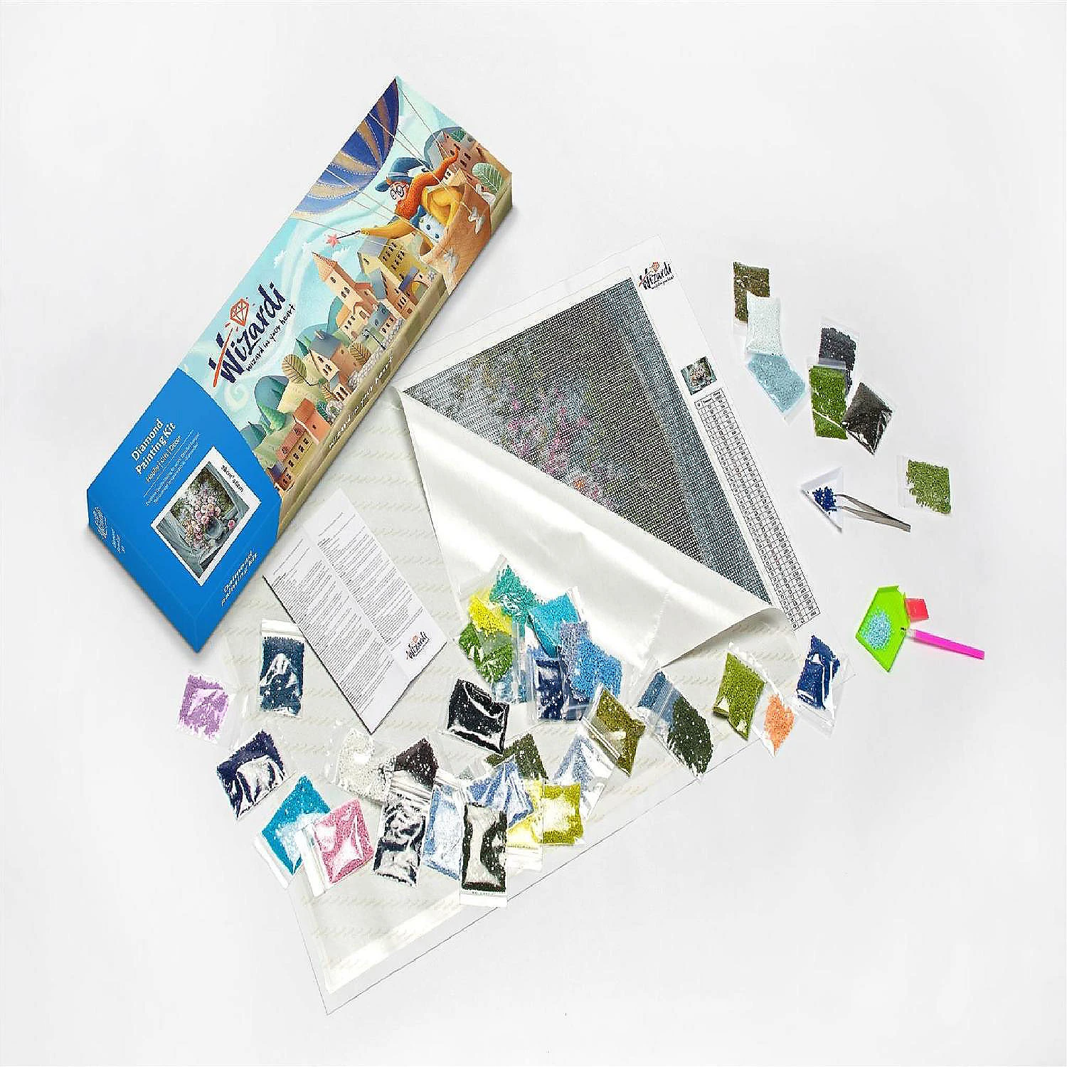 Crafting Spark (Wizardi) - Setter WD181 14.9 X 10.6 Inches Wizardi Diamond Painting Kit 2 Crafting Spark (Wizardi) - Setter WD181 14.9 X 10.6 Inches Wizardi Diamond Painting Kit - Image 2