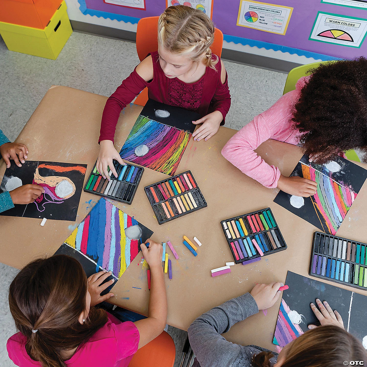 Creativity Street® Square Artist Pastels, 48 Assorted Colors 2 Creativity Street® Square Artist Pastels, 48 Assorted Colors - Image 2