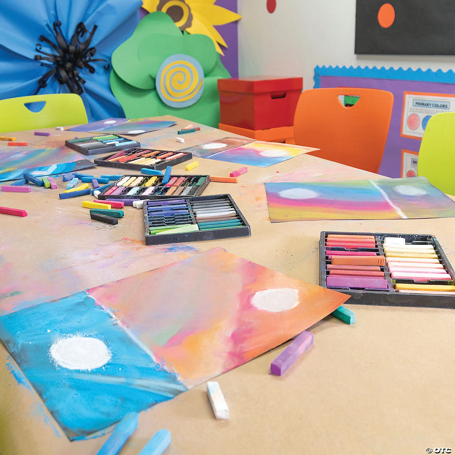 Creativity Street® Square Artist Pastels, 48 Assorted Colors 4 Creativity Street® Square Artist Pastels, 48 Assorted Colors - Image 4