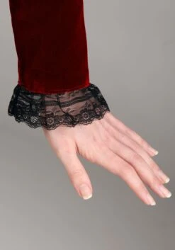 Delightfully Dreadful Vampiress Costume For Women 9 Delightfully Dreadful Vampiress Costume For Women -Halloween Night Deals Store delightfully dreadful vampiress alt 4