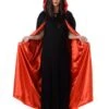 Vampire Deluxe Hooded Cape For Adults