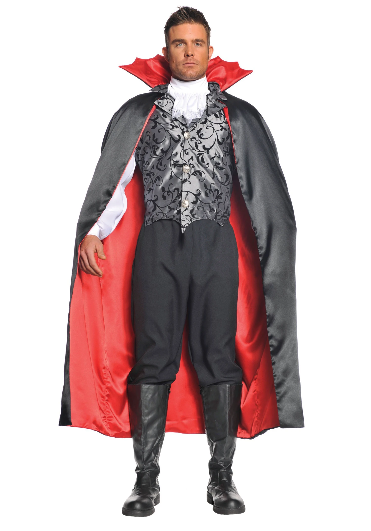 Deluxe Vampire Cape For Adults 1 Deluxe Vampire Cape For Adults