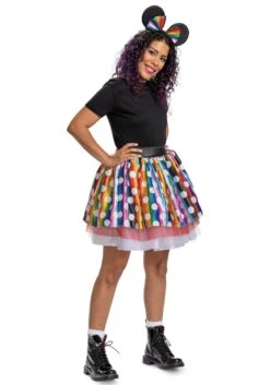 Disguise Disney Pride Minnie Mouse Costume Dress For Adults