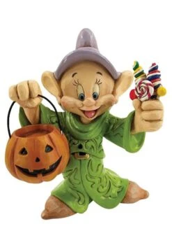 Jim Shore Dopey Disney Halloween With Pumpkin Statue -Halloween Night Deals Store disney jim shore dopey halloween with pumpkin statue alt 1