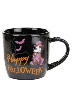 Happy Halloween Black Stirrer Mickey Disney Mug -Halloween Night Deals Store disney mickey happy halloween black stirrer mug alt 4