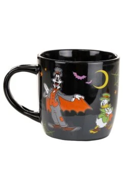Happy Halloween Black Stirrer Mickey Disney Mug -Halloween Night Deals Store disney mickey happy halloween black stirrer mug alt 5