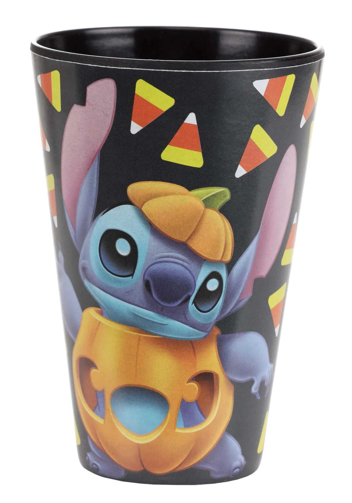 Adult Disney Stitch Jack O'Lantern Black Tumblers Set Of 4 3 Adult Disney Stitch Jack O'Lantern Black Tumblers Set Of 4 - Image 3