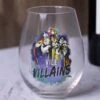 Disney 33.5 Ounce Vile Villains Tear Drop Oversized Glass