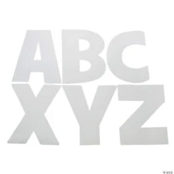 DIY Jumbo Alphabet Letters - 26 Pc. -Halloween Night Deals Store diy jumbo alphabet letters 26 pc 13643035 a01