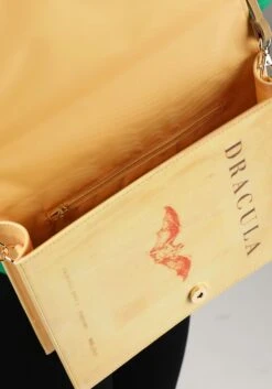 Dracula Book Shaped Bag -Halloween Night Deals Store dracula book bag alt 3