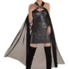 AMSCAN Women's Draped Gothic Cape Accessory