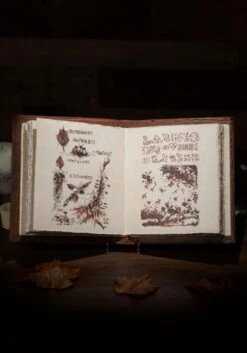 TRICK OR TREAT STUDIOS Evil Dead 2 Necronomicon Prop Book With Pages -Halloween Night Deals Store evil dead 2 necronomicon prop with pages alt 2