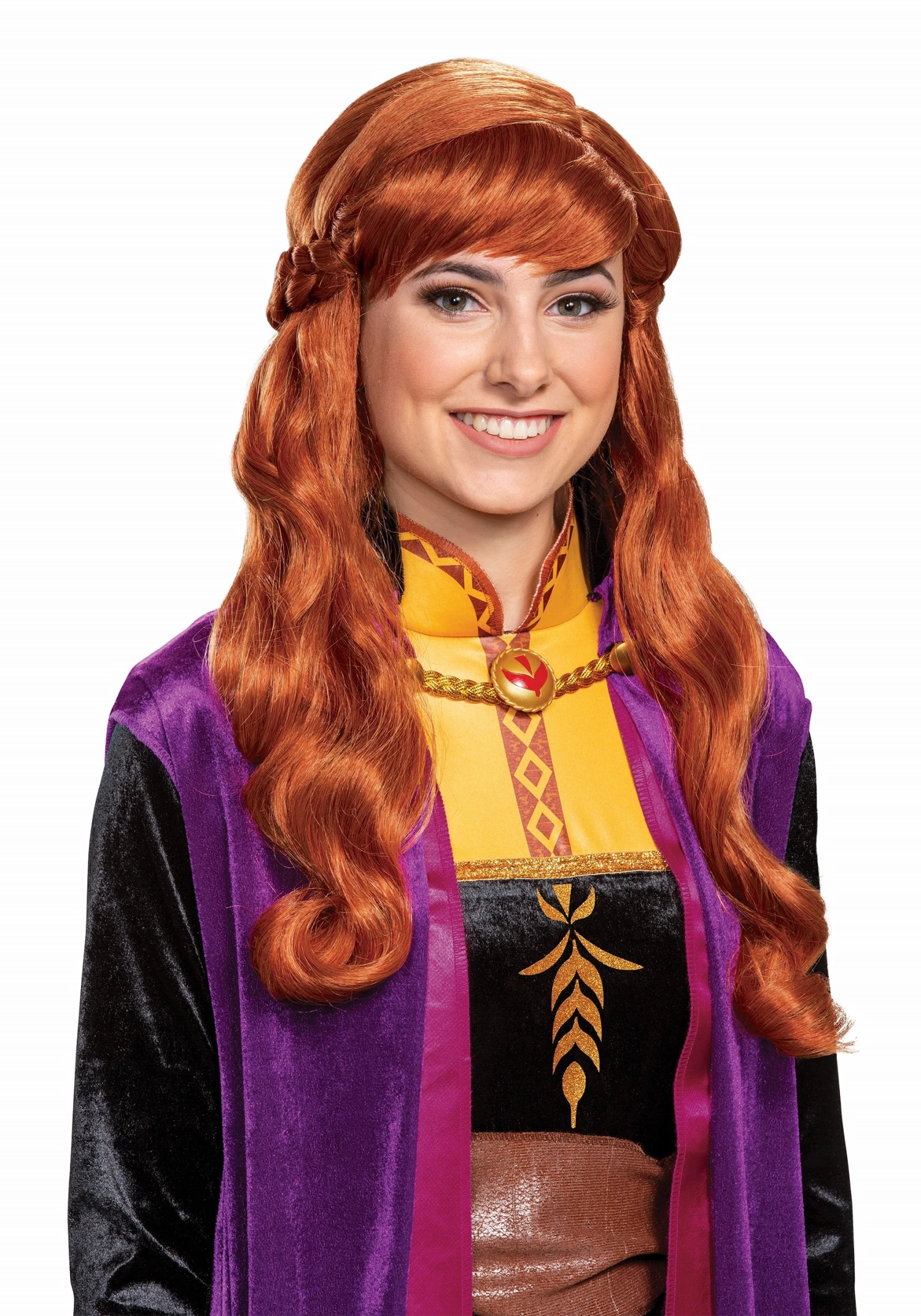 Disguise Anna Adult Frozen 2 Wig 1 Disguise Anna Adult Frozen 2 Wig