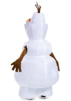 Frozen Olaf Inflatable Costume For Adults -Halloween Night Deals Store frozen adult olaf inflatable costume alt 2