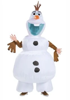 Frozen Olaf Inflatable Costume For Kids 5 Frozen Olaf Inflatable Costume For Kids -Halloween Night Deals Store frozen child olaf inflatable costume alt 1
