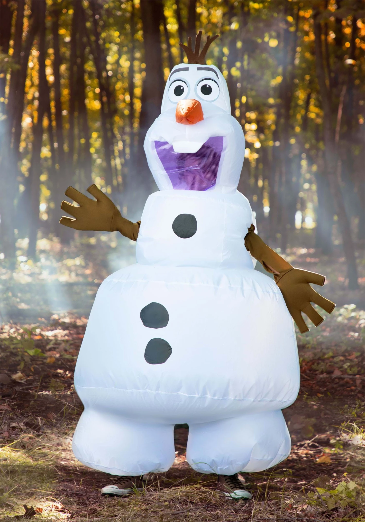 Frozen Olaf Inflatable Costume For Kids 1 Frozen Olaf Inflatable Costume For Kids