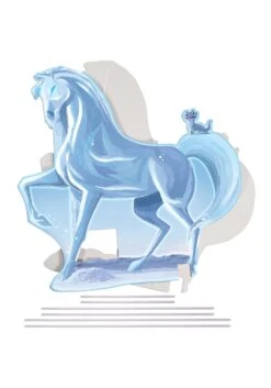 Disguise Adaptive Frozen Ice Nokk Wheelchair Cover Costume -Halloween Night Deals Store frozen ice nokk adaptive wheelchair cover alt 1