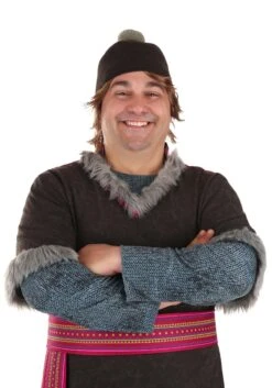 Disguise Plus Size Deluxe Frozen Kristoff Costume -Halloween Night Deals Store frozen kristoff plus size deluxe adult costume alt 6