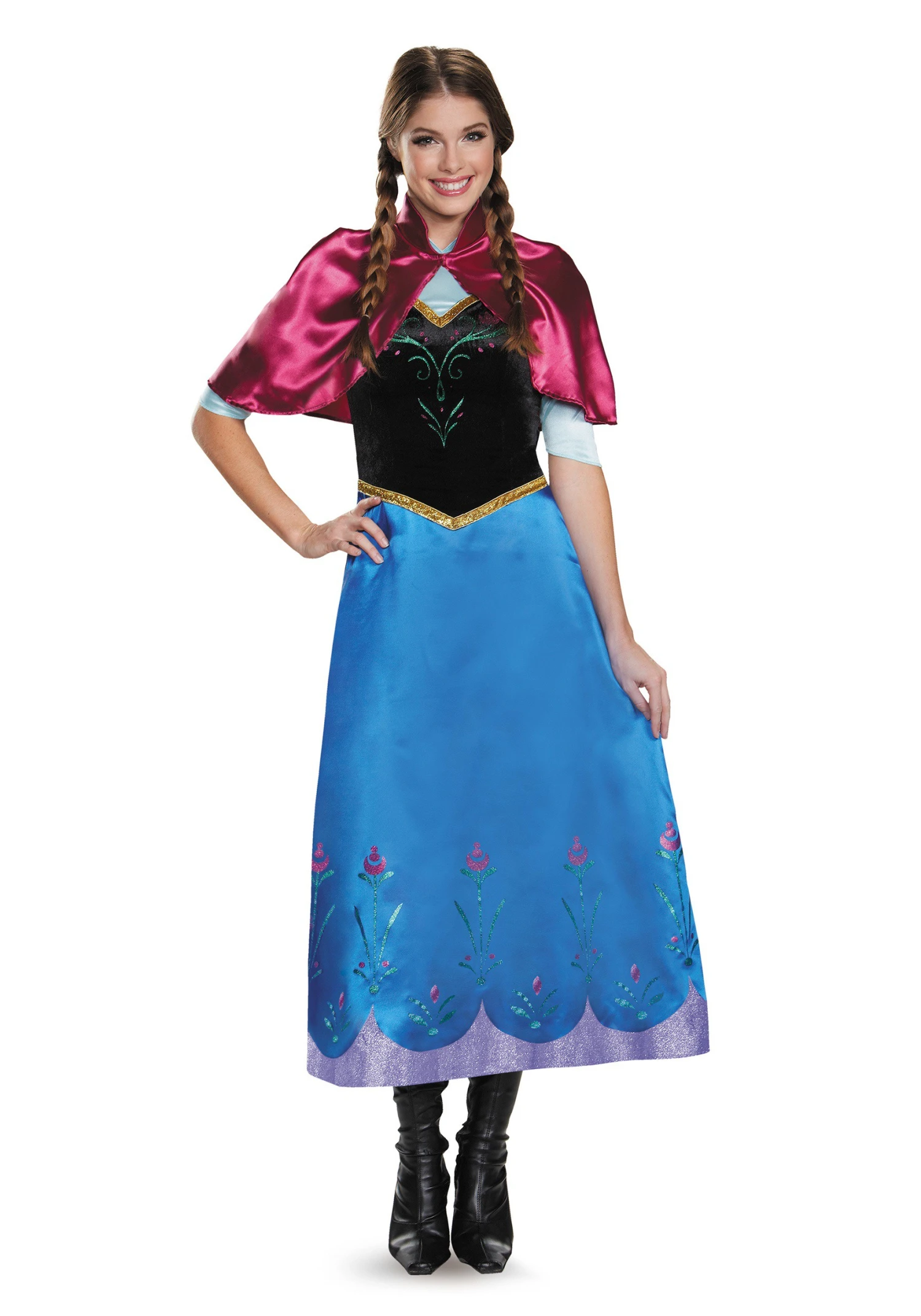 Disguise Frozen Traveling Anna Deluxe Costume For Women 2 Disguise Frozen Traveling Anna Deluxe Costume For Women - Image 2