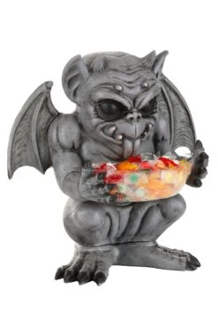 Gargoyle Candy Bowl Halloween Decoration 4 Gargoyle Candy Bowl Halloween Decoration -Halloween Night Deals Store gargoyle candy bowl alt 1
