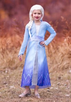 Disguise Frozen 2 Girls Elsa Wig -Halloween Night Deals Store girls frozen 2 elsa wig alt2