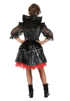 Gothic Vampire Girl's Costume -Halloween Night Deals Store girls gothic vampire costume alt 3