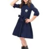 Helpful Police Officer Costume Dress For Girls