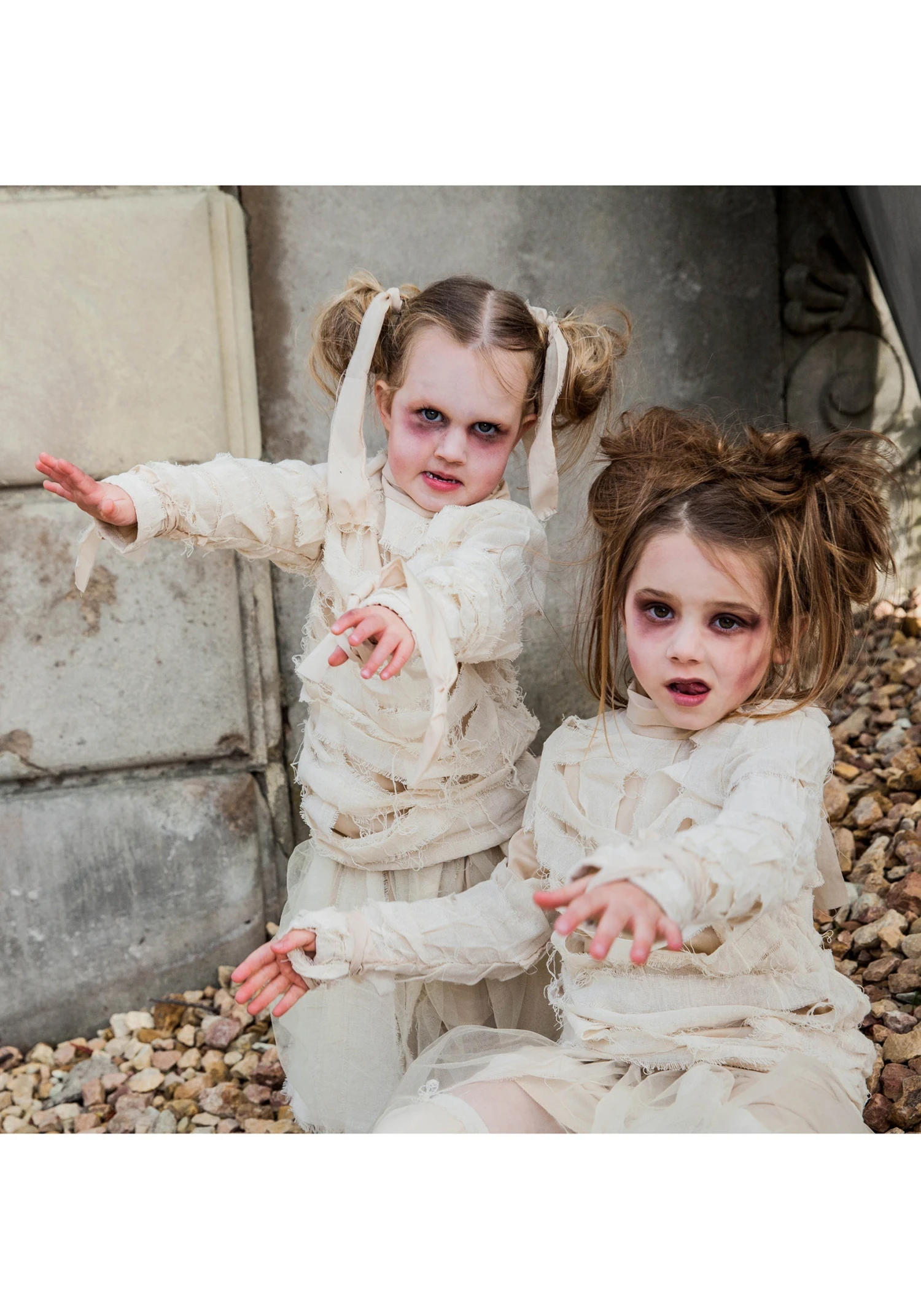 Egyptian Mummy Costume For Girls 2 Egyptian Mummy Costume For Girls - Image 2