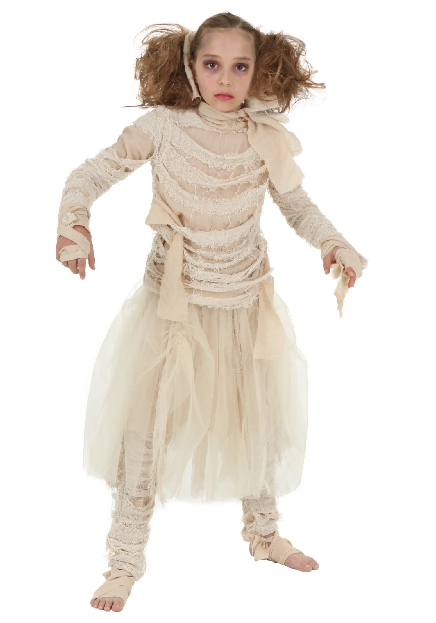 Egyptian Mummy Costume For Girls 4 Egyptian Mummy Costume For Girls - Image 4