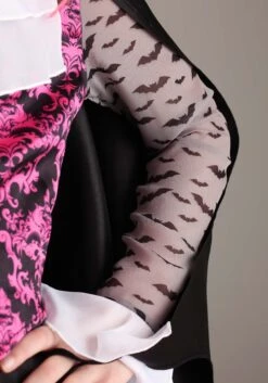 Pink Vampire Costume For Girls -Halloween Night Deals Store girls pink vampire costume alt 4