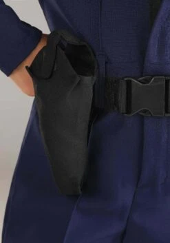 Girl's Tactical Cop Jumpsuit Costume -Halloween Night Deals Store girls tactical cop jumpsuit alt 4