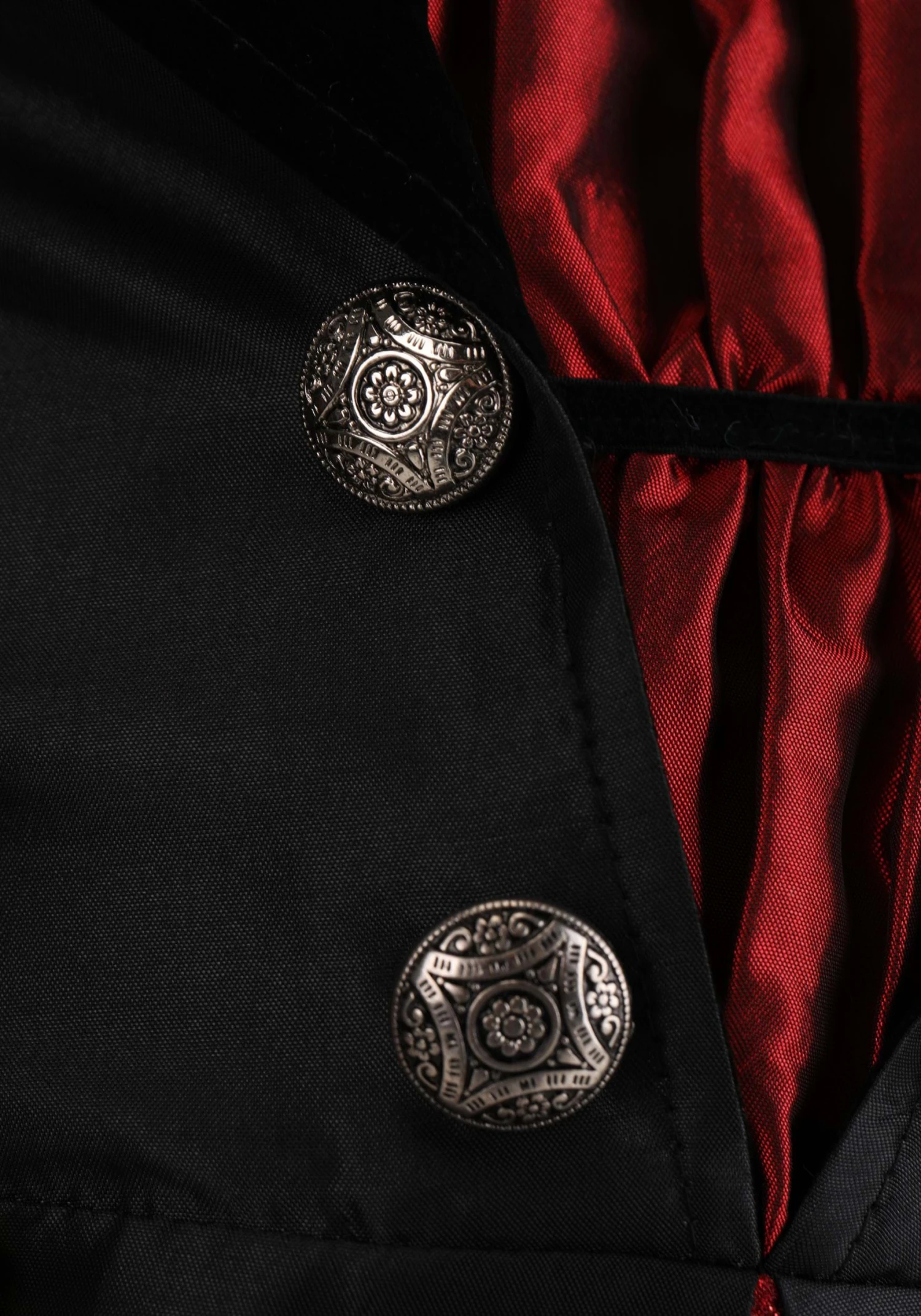 Victorian Vampiress Costume For Girls 5 Victorian Vampiress Costume For Girls - Image 5