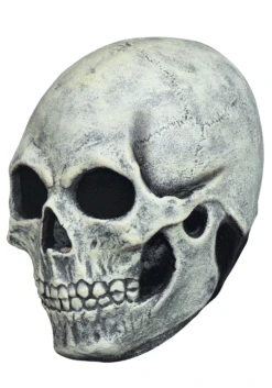 Glow In The Dark Skull Mask For Adults