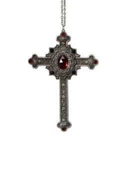 Nun Gothic Cross Necklace