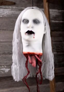 Hanging Female Corpse Head Prop