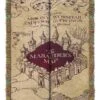 Marauders Map Harry Potter Tapestry Throw