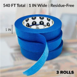 Hippie Crafter Blue Painters Tape 3 Pack -Halloween Night Deals Store hippie crafter blue painters tape 3 pack14219357 a01NOWA