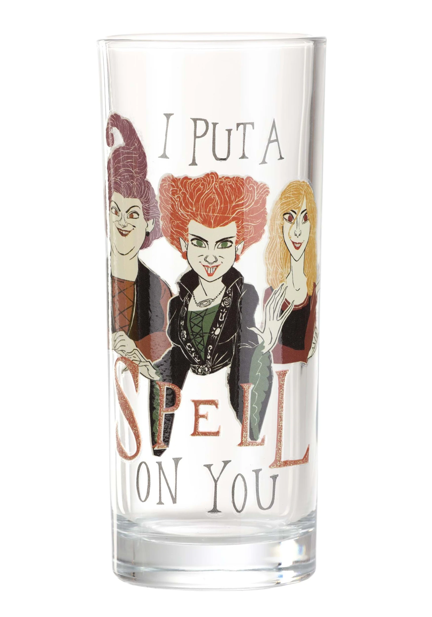 Hocus Pocus Glitter Glass Tumbler Set 5 Hocus Pocus Glitter Glass Tumbler Set - Image 5