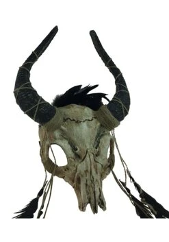 Horned Skull Mask For Adults