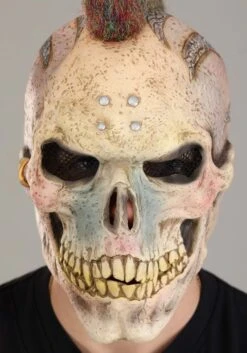 Hot Rod Skeleton Biker Mask For Adults -Halloween Night Deals Store hot rod skeleton biker mask alt 2