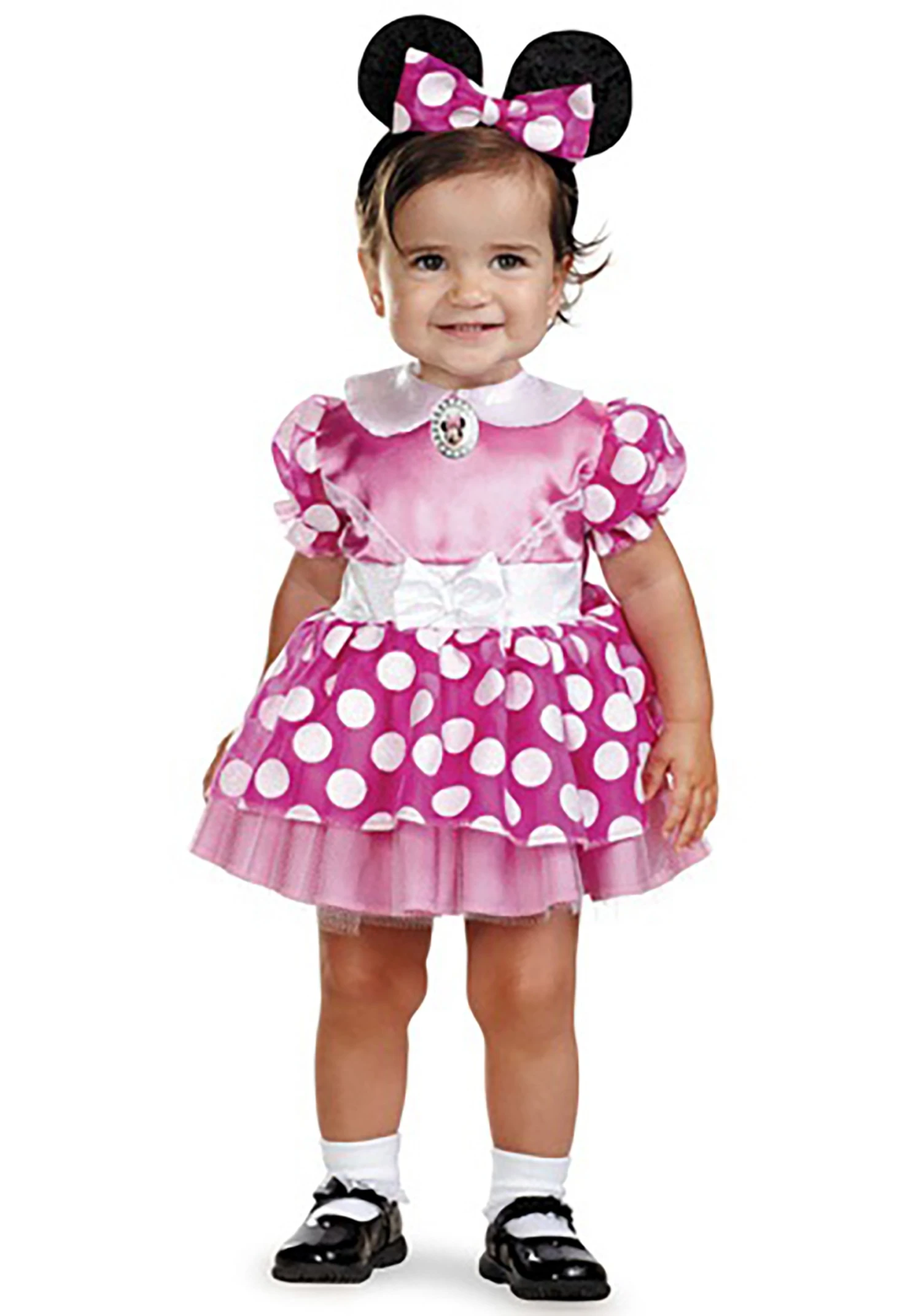 Disguise Infant Pink Minnie Mouse Costume 1 Disguise Infant Pink Minnie Mouse Costume
