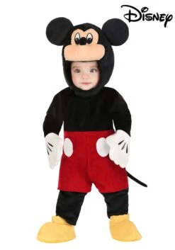 Snuggly Disney Mickey Mouse Baby Costume -Halloween Night Deals Store infant snuggly mickey mouse costume alt 5