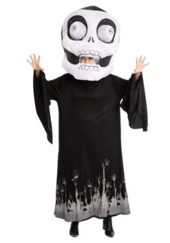 Adult Inflatable Skull Bobblehead Costume Mask -Halloween Night Deals Store inflatable skull bobblehead alt 5