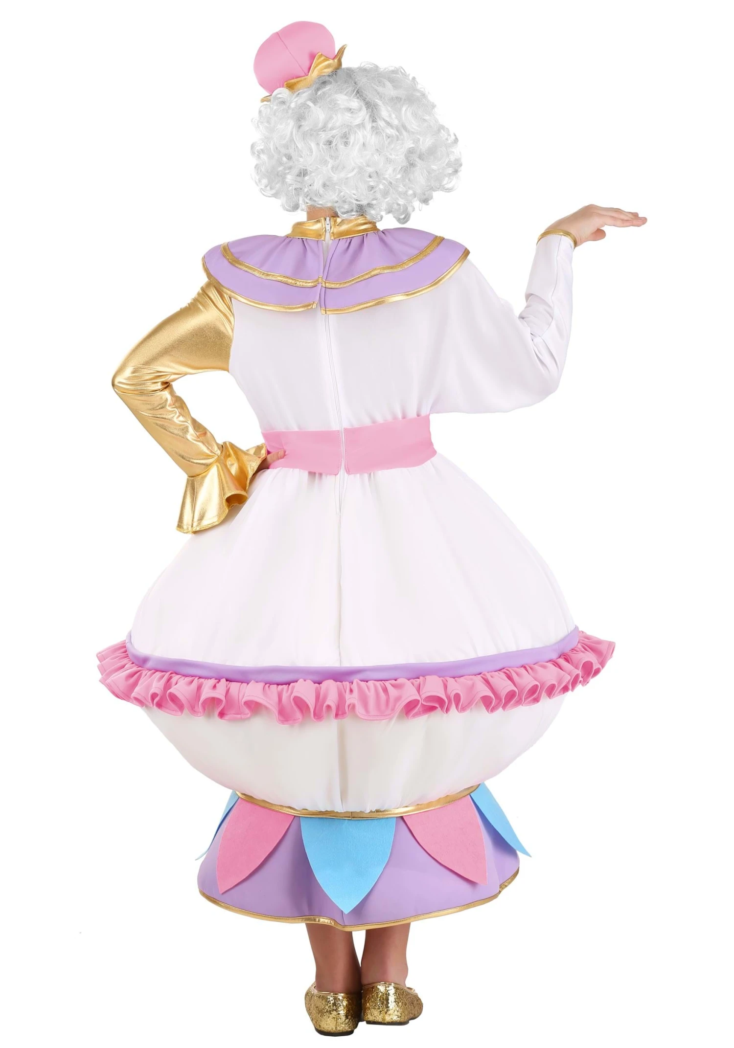 Mrs. Potts Costume For Kids From Disney's Beauty And The Beast 2 Mrs. Potts Costume For Kids From Disney's Beauty And The Beast - Image 2