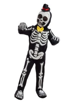 Dapper Skeleton Costume For Boys